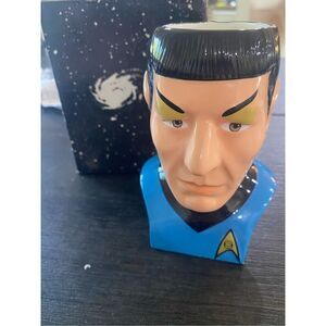 Vintage Star Trek Spock Mug Cup with box 1994 Applause 45847 Figure Ceramic Dist